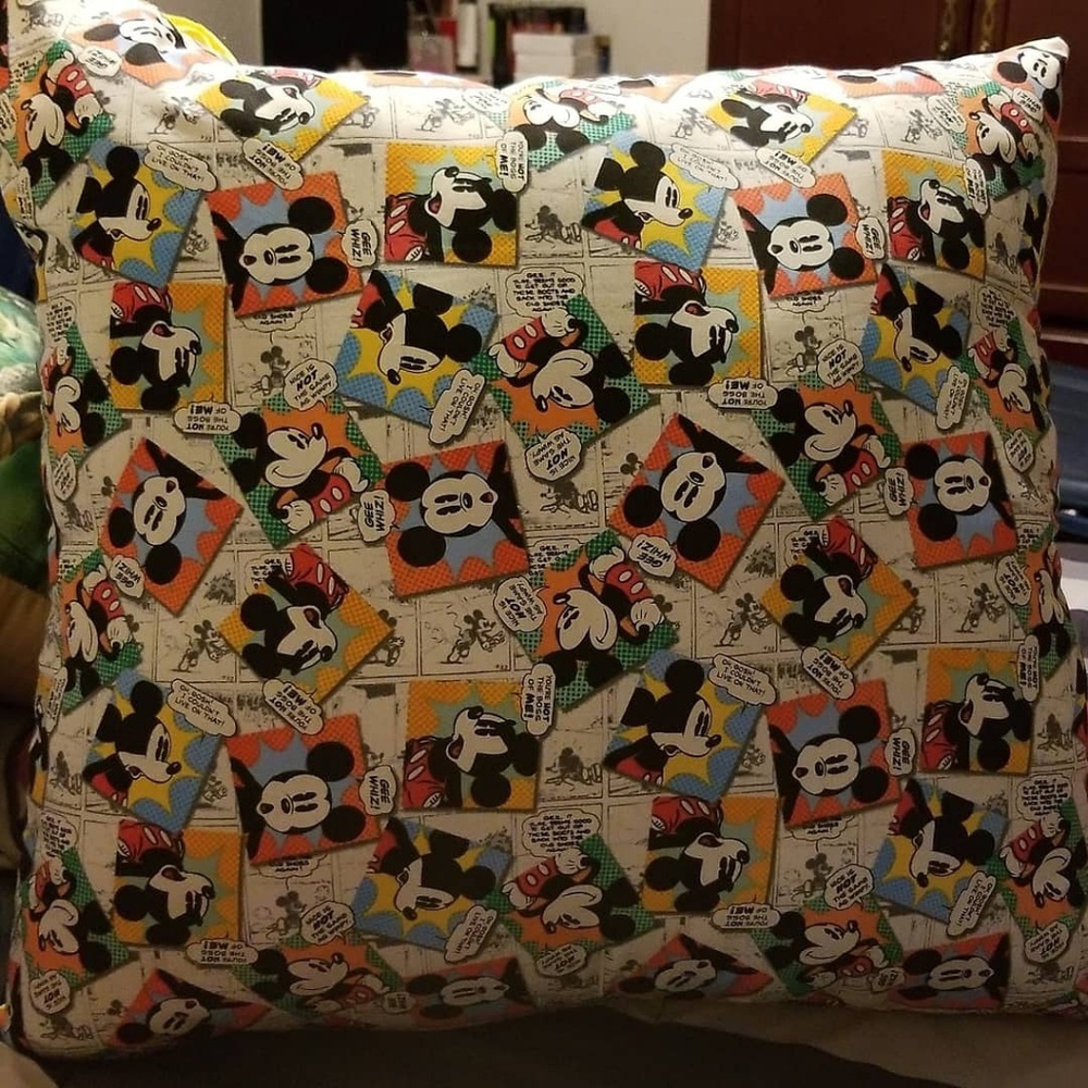 Mickey mouse pillow